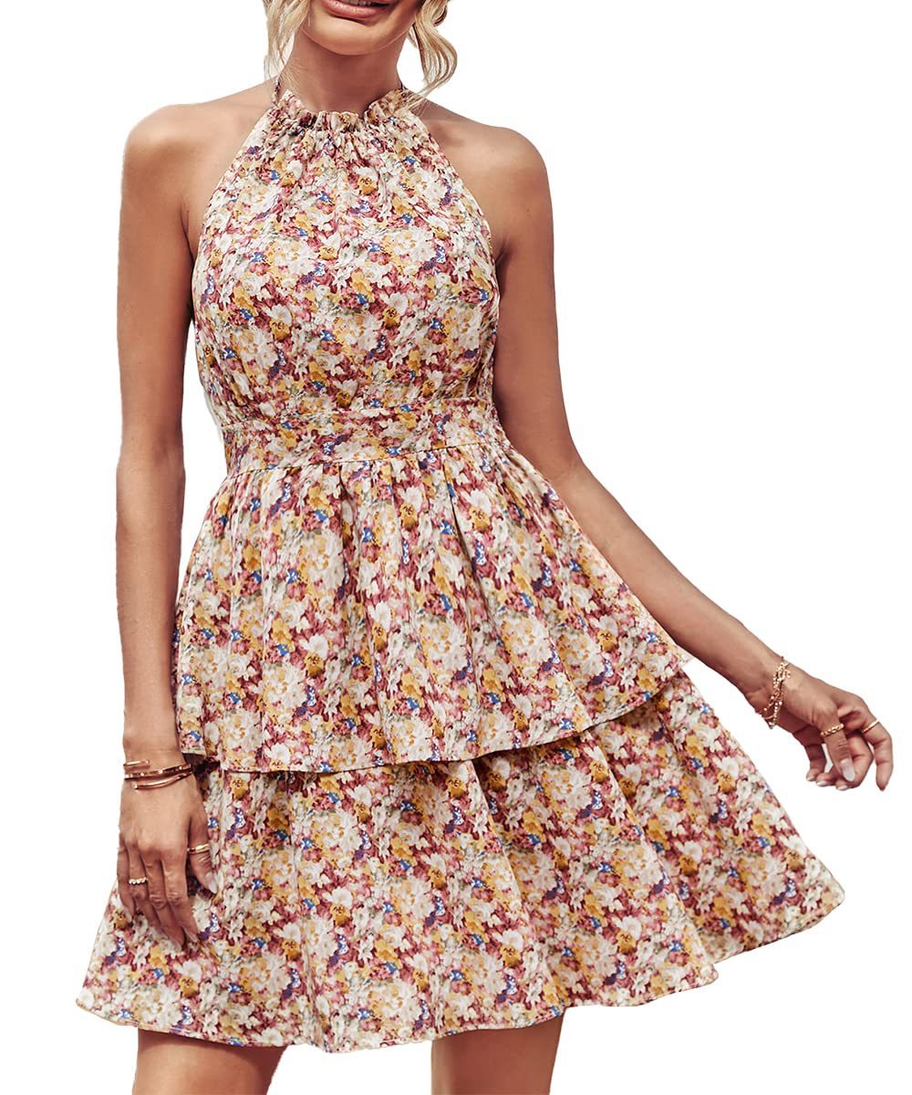 Robe courte fleurie Élégance romantique et style estival