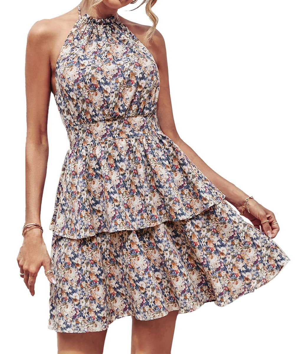 Robe courte fleurie Élégance romantique et style estival