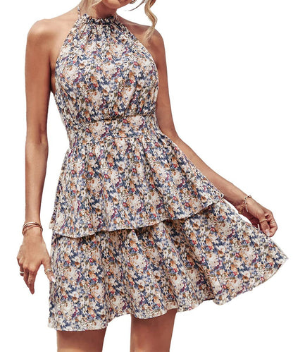Robe courte fleurie Élégance romantique et style estival