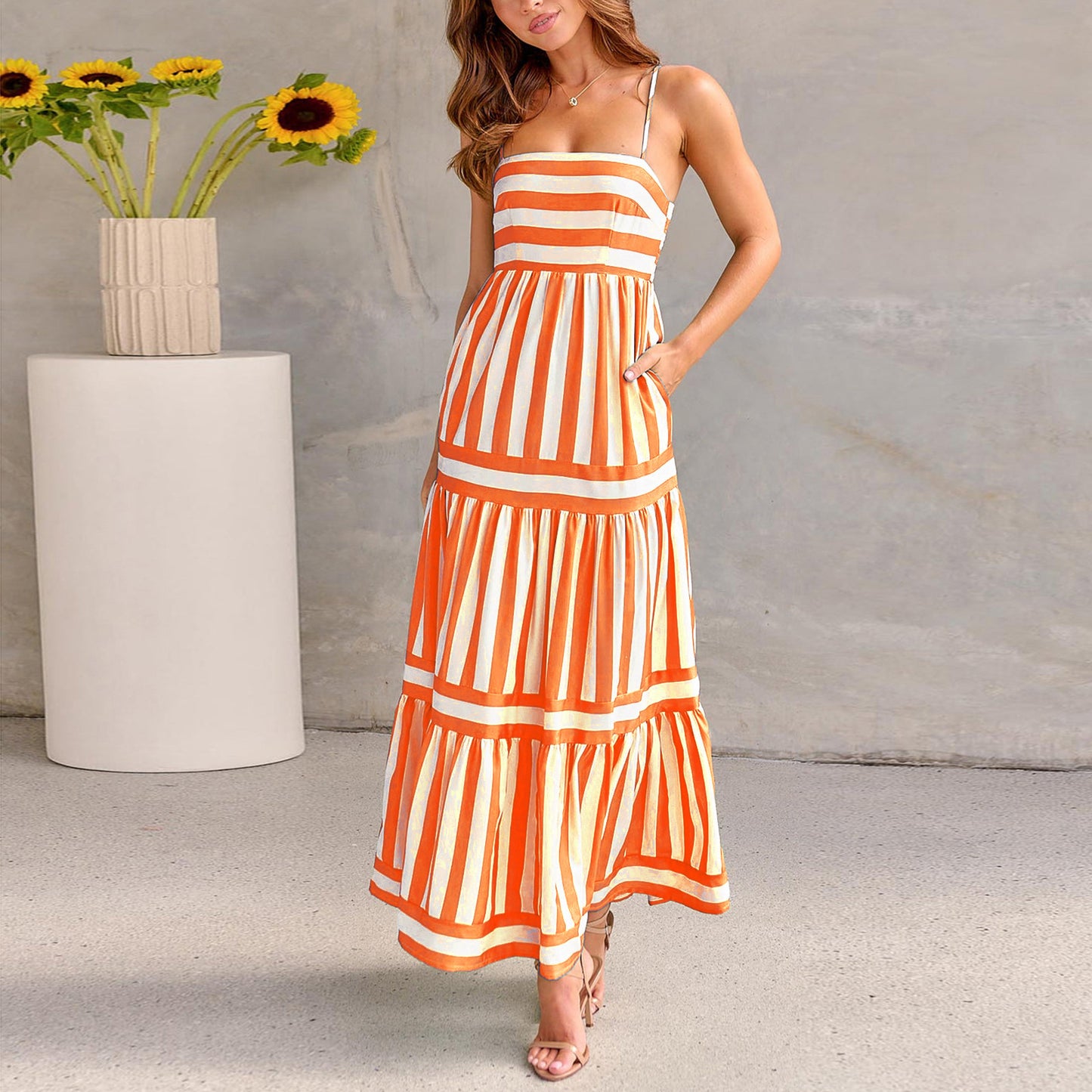 Robe Longue Femme Bohème Chic Élégance &amp; Confort pour l’Été
