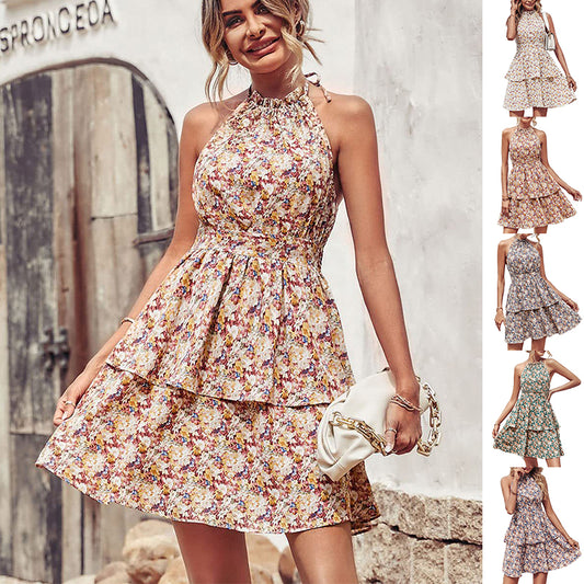 Robe courte fleurie Élégance romantique et style estival