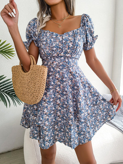 Robe Fleurie Bohème Chic Femme  Élégance et Confort pour l’Été