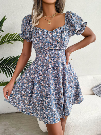 Robe Fleurie Bohème Chic Femme  Élégance et Confort pour l’Été