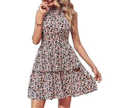 Robe courte fleurie Élégance romantique et style estival